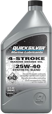 Quicksilver by Mercury Marine 25W-40 Marine Engine Oil